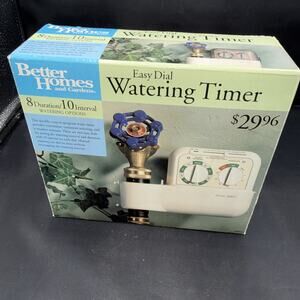 Better Homes Easy Dial Electronic WATERING TIMER